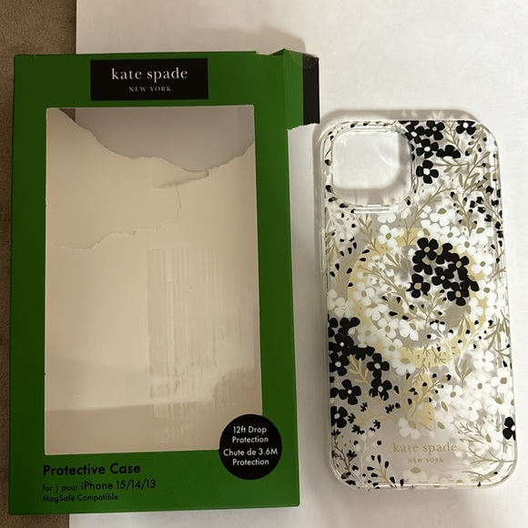 KateSpade Iphone 15/14/13 Phone case-Wireless charge and 5G compatible - Picture 6 of 10